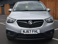 Used Vauxhall Crossland X 81 HP (59 kW) 2017 Silver SUV