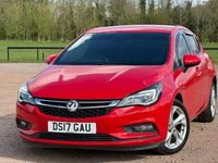 Used Vauxhall Astra SRi 150 HP (110 kW) 2017 Red Hatchback
