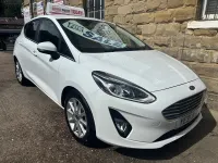 Used Ford Fiesta Titanium 2021 White Hatchback