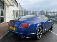 Used Bentley Continental 528 HP (388 kW) 2014 Blue Coupe