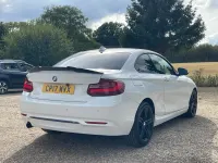 Used BMW 218 Sport Line 147 HP (108 kW) 2017 White Coupe