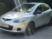 Used Mazda 2 73 HP (53 kW) 2009 Silver Hatchback