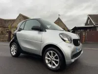 Usado Smart ForTwo Coupé Passion 71 CV (52 kW) 2018 Negro Coupe
