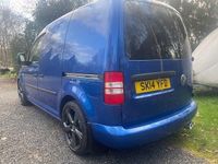 Used VW Caddy Startline 75 HP (55 kW) 2014 Blue MPV