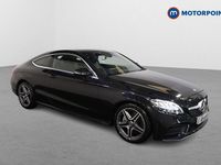 Used Mercedes C300 AMG line 2019 Black Coupe