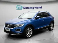 Used VW T-Roc SEL 150 HP (110 kW) 2021 Blue SUV