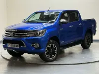 Used Toyota HiLux Luxury 150 HP (110 kW) 2019 Blue Pickup