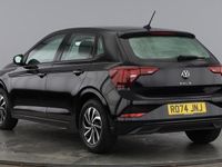 Used VW Polo Life 95 HP (69 kW) 2024 Black Hatchback