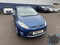 Used Ford Fiesta Zetec 70 HP (51 kW) 2010 Blue Hatchback