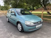 Used Vauxhall Corsa Elegance 75 HP (55 kW) 2002 Green Hatchback