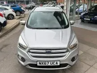Used Ford Kuga Zetec 120 HP (88 kW) 2017 Moondust silver metallic SUV