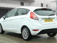 Used Ford Fiesta Titanium 2013 White Hatchback