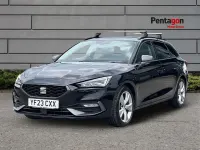 Used Seat Leon FR 128 HP (94 kW) 2023 Black Estate