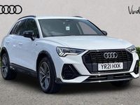 Used Audi Q3 Black Edition 150 HP (110 kW) 2021 White SUV