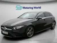 Used Mercedes A250 AMG line 224 HP (164 kW) 2020 Black Hatchback