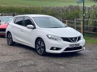 Used Nissan Pulsar N-Connecta 2017 White Hatchback