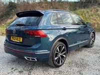 Used VW Tiguan R-line 200 HP (147 kW) 2021 Blue SUV
