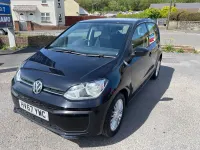 Begagnad VW up! move up! 60 HK (44 kW) 2017 Svart Halvkombi