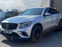 Used Mercedes GLC250 AMG line 2017 Silver Coupe