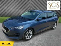 Used Ford Focus Zetec 120 HP (88 kW) 2023 Blue Estate