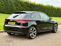 Used Audi A3 110 HP (80 kW) 2015 Black Hatchback