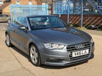 Usado Audi A3 Cabriolet Design 150 HP (110 kW) 2016 Cinzento Cabrios