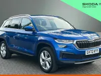 Used Skoda Kodiaq SE L 110 HP (80 kW) 2022 Race blue metallic SUV