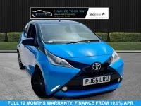 Used Toyota Aygo X-cite 68 HP (50 kW) 2015 Blue Hatchback