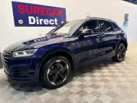 Used Audi Q5 Black Edition 190 HP (139 kW) 2019 Blue SUV