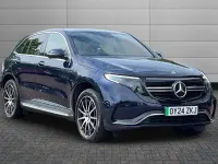 Used Mercedes EQC400 AMG line 300 kW (408 HP) 2024 Blue SUV