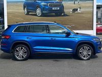 Used Skoda Kodiaq LAURIN & KLEMENT 150 HP (110 kW) 2023 Race blue metallic SUV