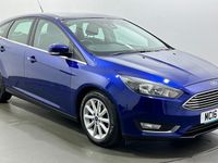 Used Ford Focus Titanium 125 HP (91 kW) 2016 Blue Hatchback