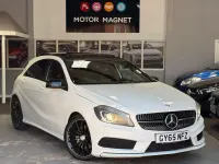 Used Mercedes A220 AMG 170 HP (125 kW) 2015 White Hatchback