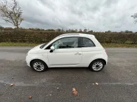 Used Fiat 500 Lounge 69 HP (50 kW) 2014 White Hatchback