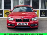 Used BMW 118 Sport Line 2016 Red Hatchback