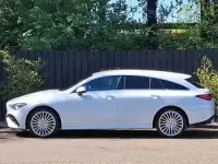 Used Mercedes CLA250e AMG Line Premium 218 HP (160 kW) 2023 White Sedan
