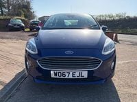 Used Ford Fiesta Zetec 2018 Blue Hatchback