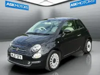 Used Fiat 500 Lounge 69 HP (50 kW) 2017 Black Hatchback
