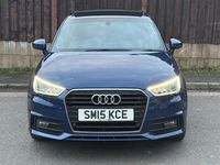 Used Audi A1 S-Line 2015 Blue Hatchback