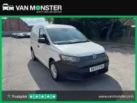 Used VW Caddy 75 HP (55 kW) 2022 White MPV