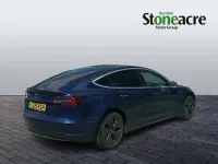 Used Tesla Model 3 Standard Range 52 kW (72 HP) 2019 Blue Sedan