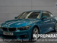 Used BMW 420 M Sport 187 HP (137 kW) 2018 Blue Coupe
