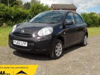 Used Nissan Micra Visia 2012 Black Hatchback