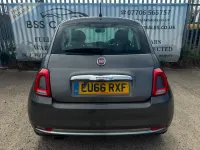 Used Fiat 500 Lounge 70 HP (51 kW) 2016 Grey Hatchback