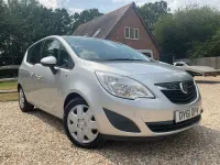 Used Vauxhall Meriva 100 HP (73 kW) 2011 Silver MPV