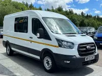 Used Ford Transit 130 HP (95 kW) 2022 White Van