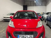 Używany Peugeot 107 Active 2013 Czerwony Hatchback