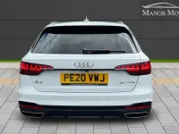 Used Audi A4 Black Edition 150 HP (110 kW) 2020 White Estate