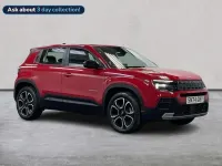 Begagnad Jeep Avenger Summit 100 HK (73 kW) 2025 Röd SUV