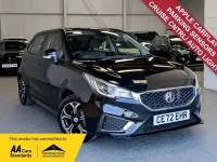 Begagnad MG MG3 Exclusive 2022 Svart Halvkombi